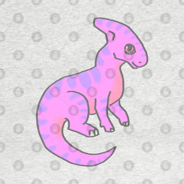 Lil Paracephalosaurus by SpectacledPeach